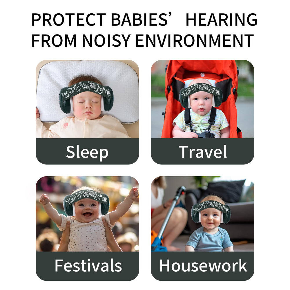 LYSIAN Baby Earmuffs ideal for concerts and fireworks with calmer ears.