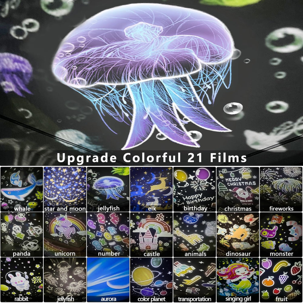LytRdIt crown-shaped projection lamp creates a planetarium vibe in kids' rooms.