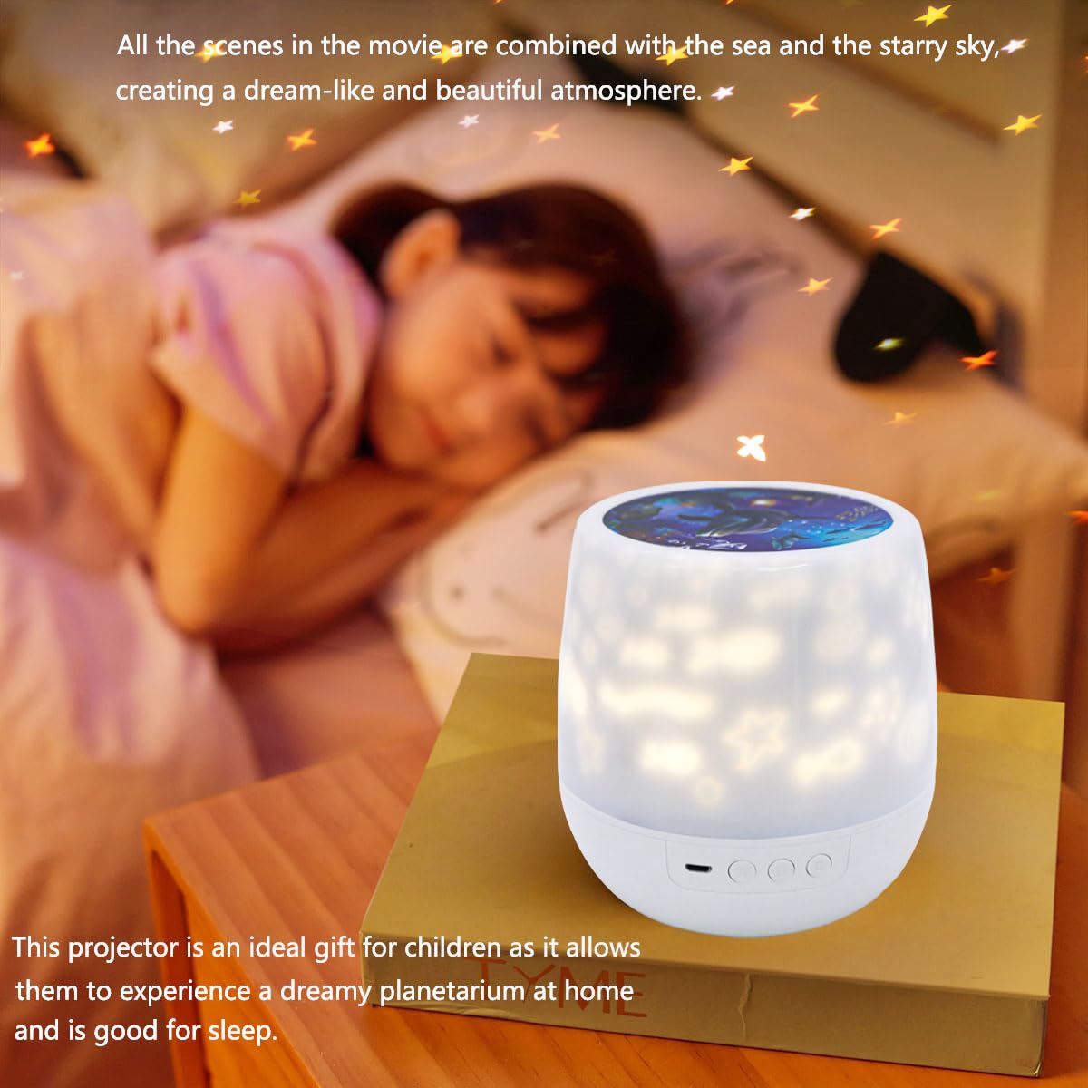 LytRdIt versatile projector decor for nursery, kids' rooms, and parties