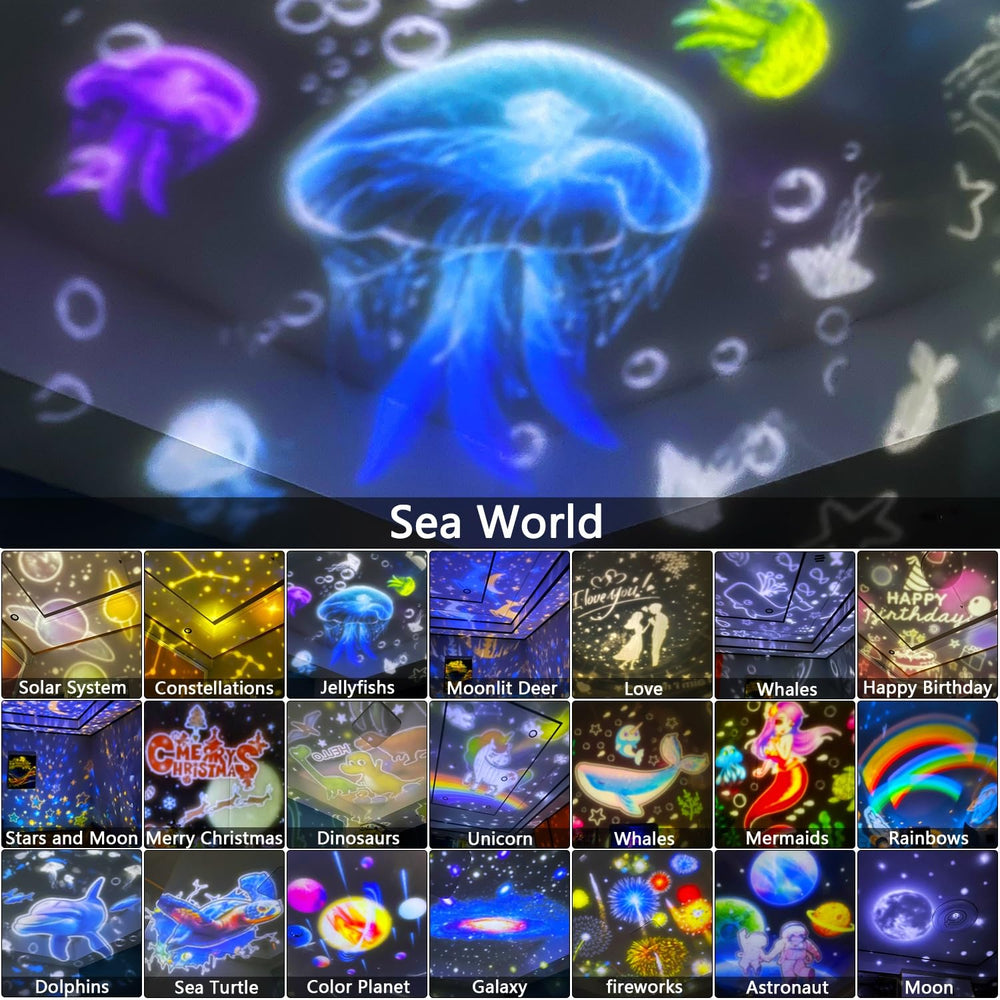LytRdIt star projection ceiling view reveals dreamlike ceiling scenes for bedtime