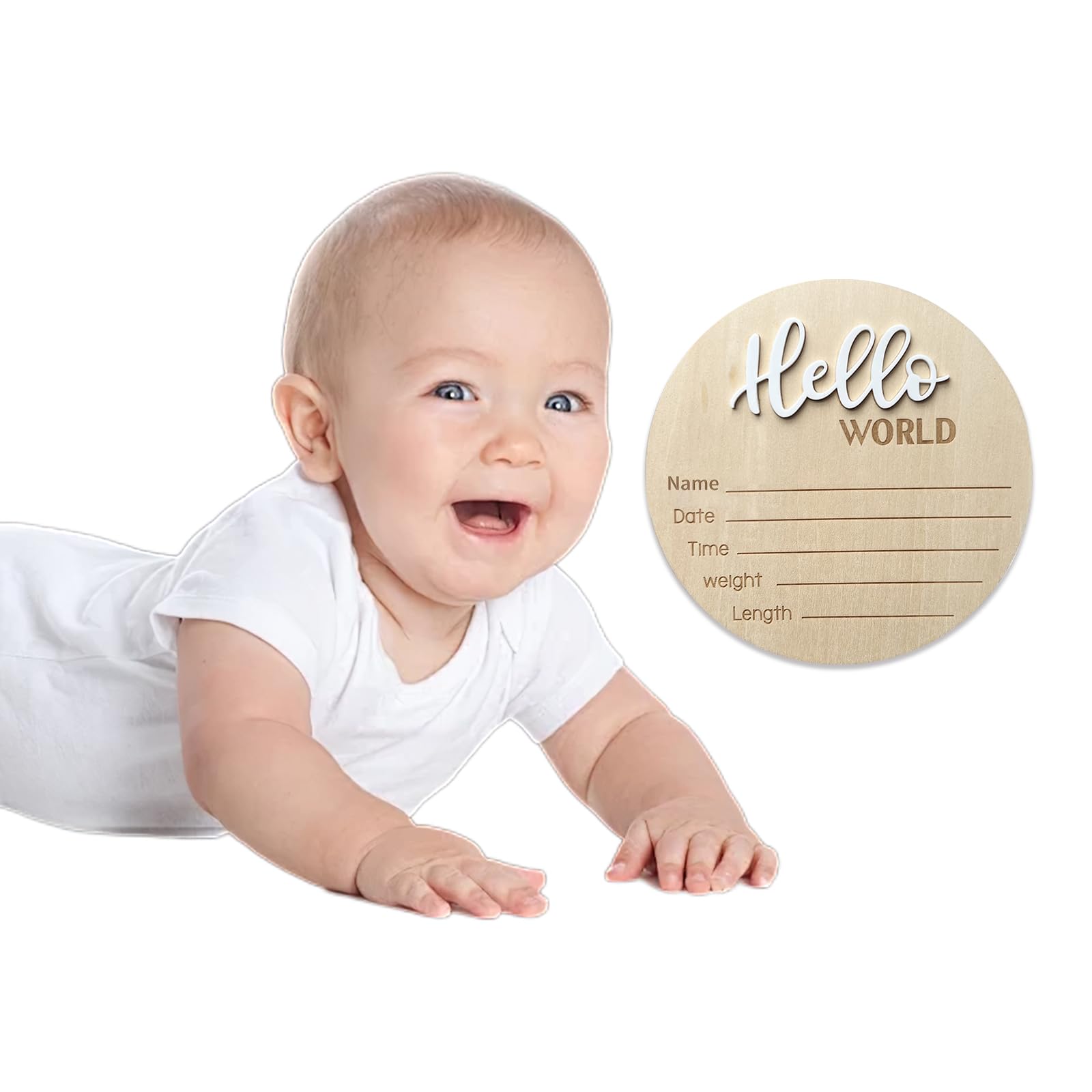 LZEDIRA birth announcement keepsake for family memories and display.