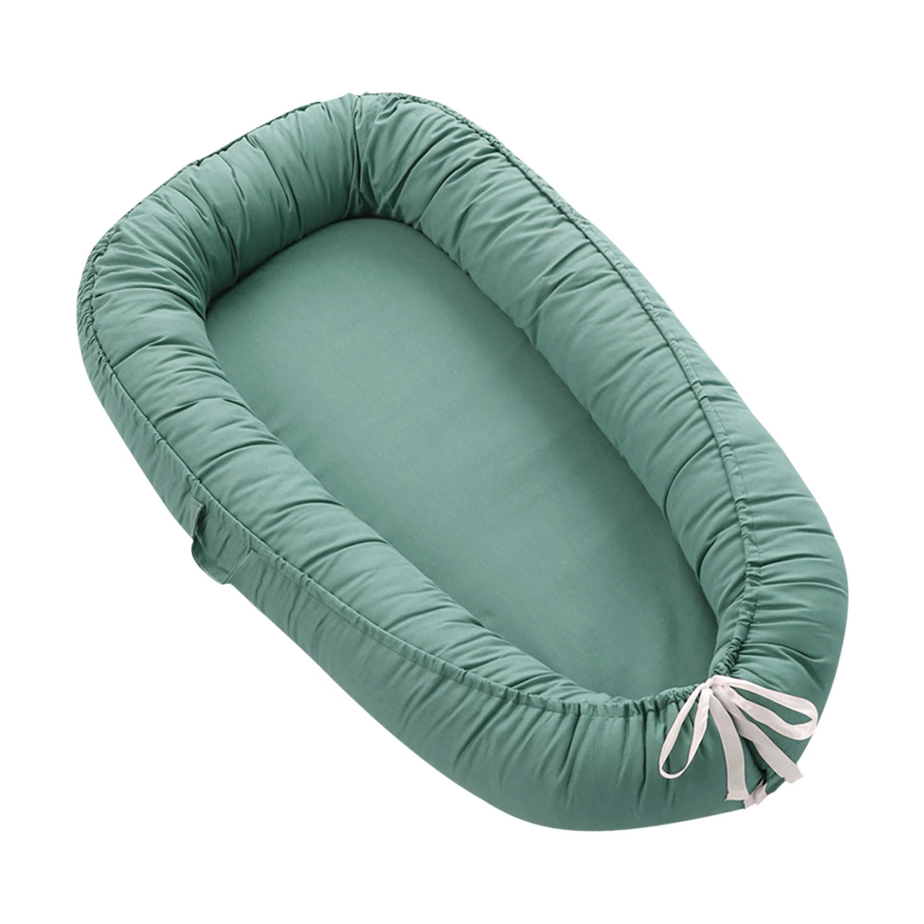 Lzhuanmi baby lounger cover showcases breathable cotton for gentle newborn skin.