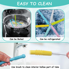 M. Emami teething sticks are dishwasher safe for easy cleaning