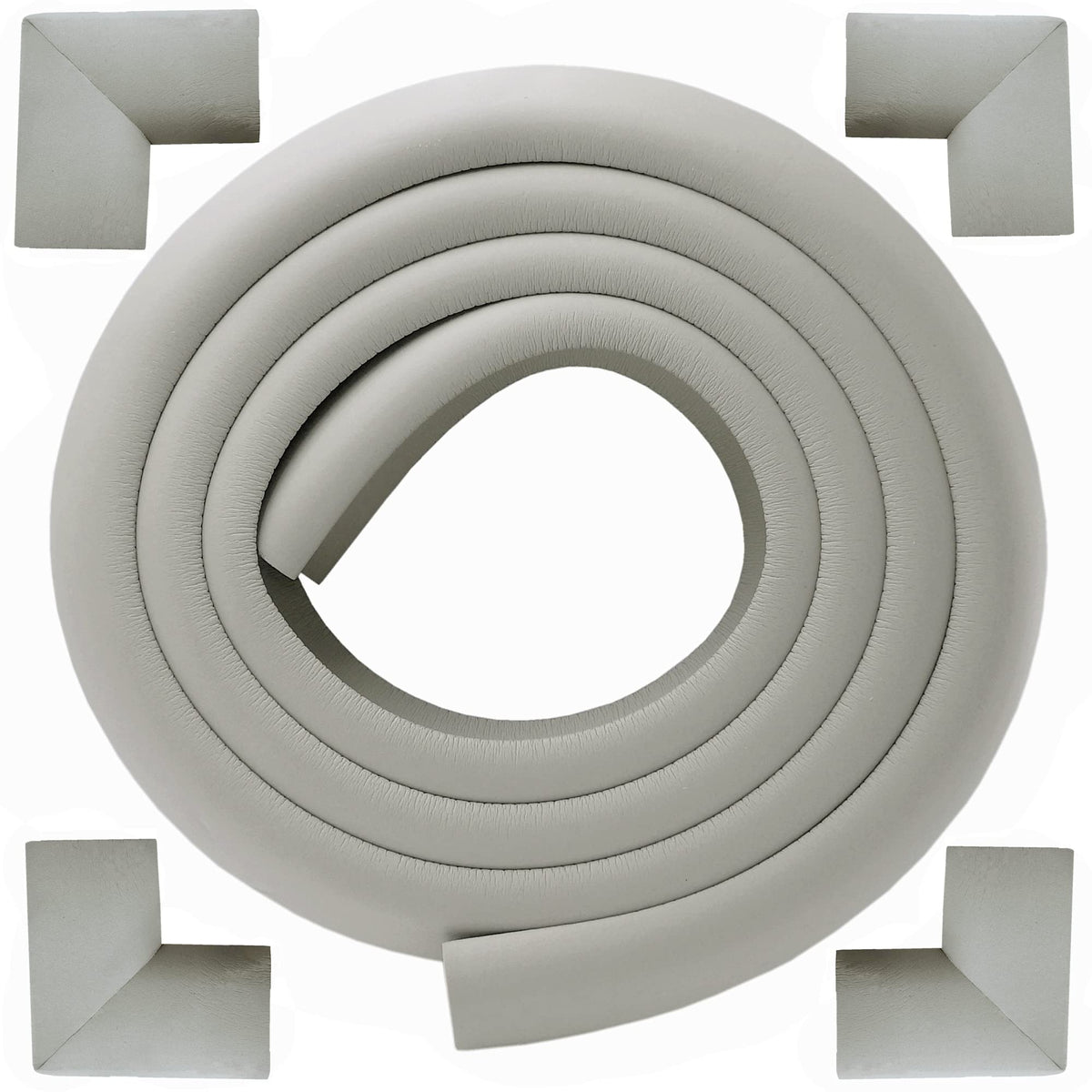 M2cbridge edge guard 2m length in grey provides safer edge protection for furniture.