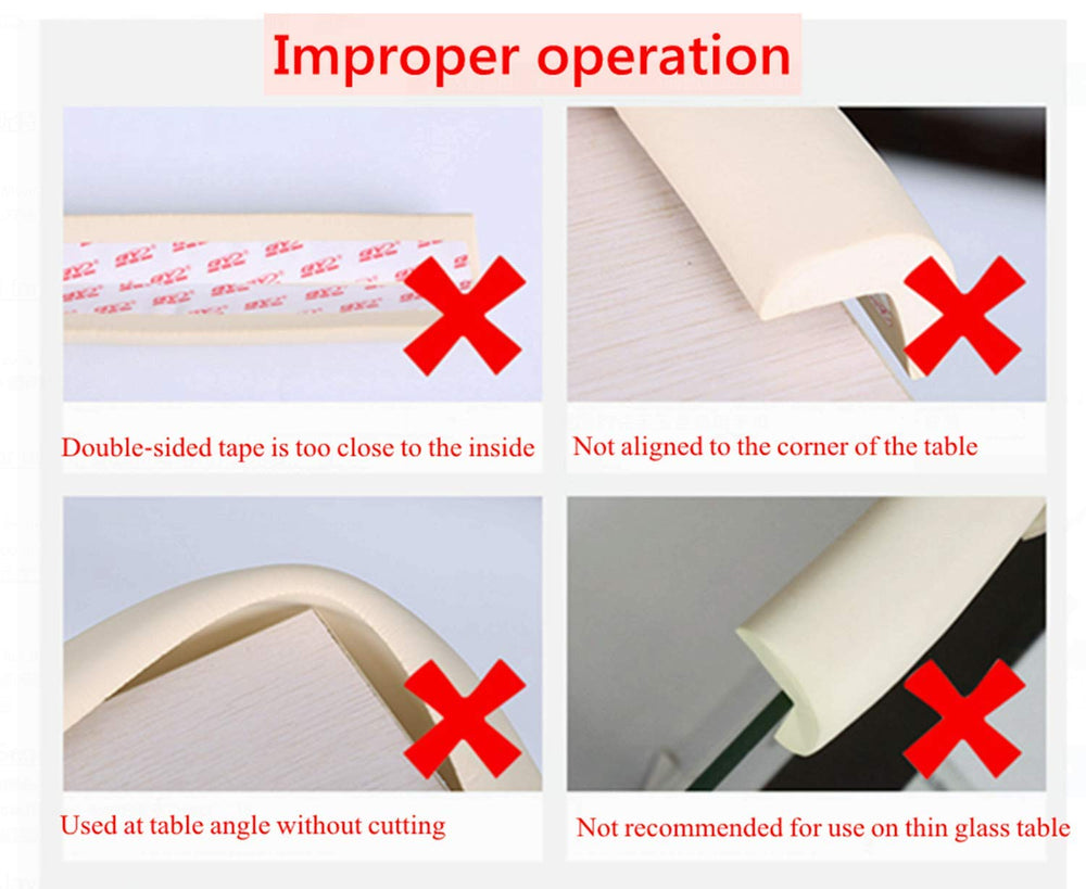 M2cbridge edge protector packaged with tape and instructions for easy installation