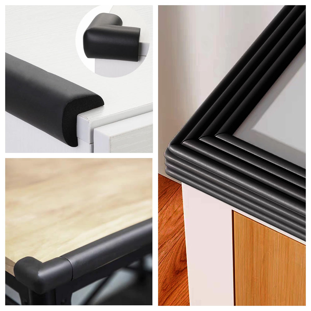 M2cbridge L-shape foam protectors designed for soft, cushioned protection around furniture edges