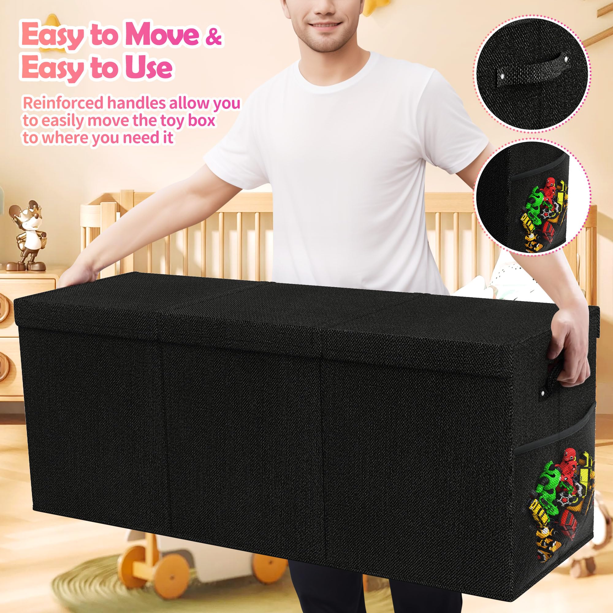 Mabahoo fold-flat storage feature makes quick closet reorganization effortless.