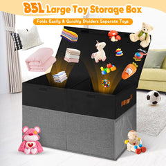 Mabahoo toy box removable divider for customizable compartments.
