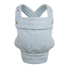 MABE Monarch front-facing-out in denim demonstrates toddler-ready versatility.