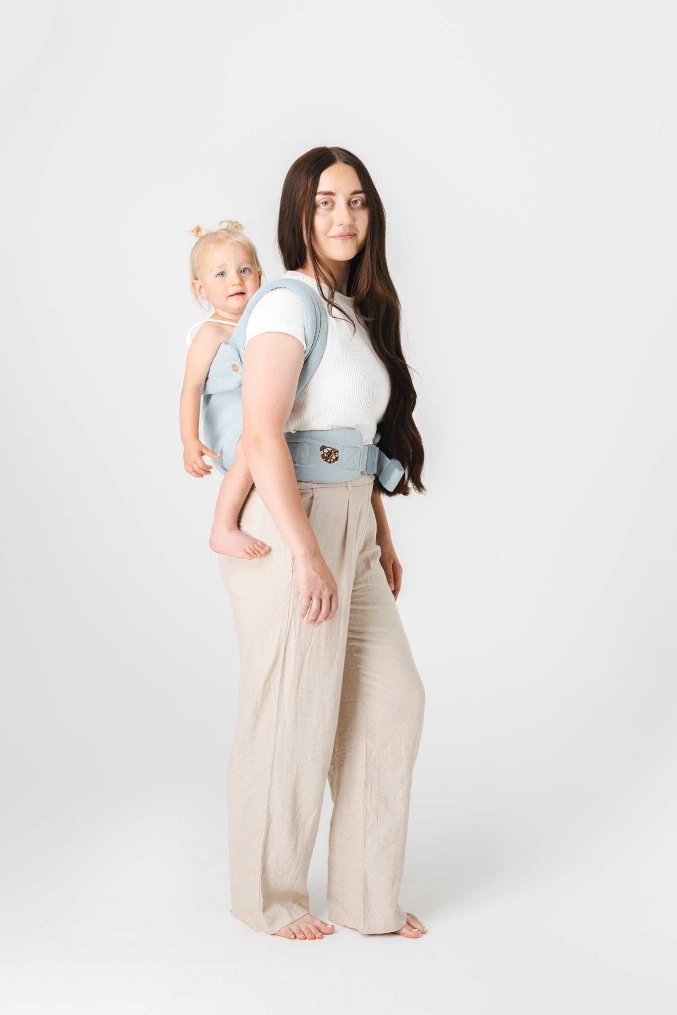 MABE Monarch soft-structured carrier emphasizes comfortable, breathable fabric.