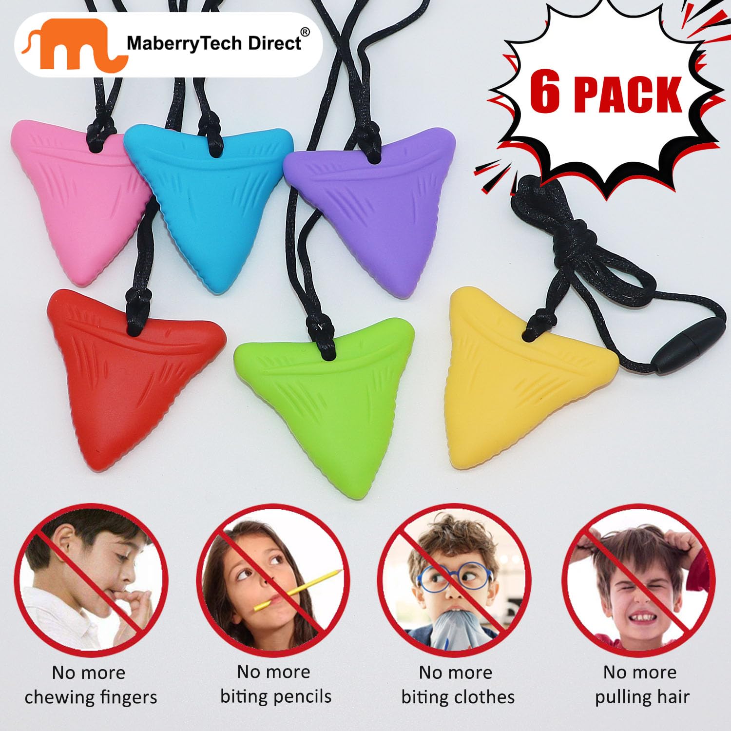 MaberryTech Direct breakaway clasp ensures safe wear during active days.