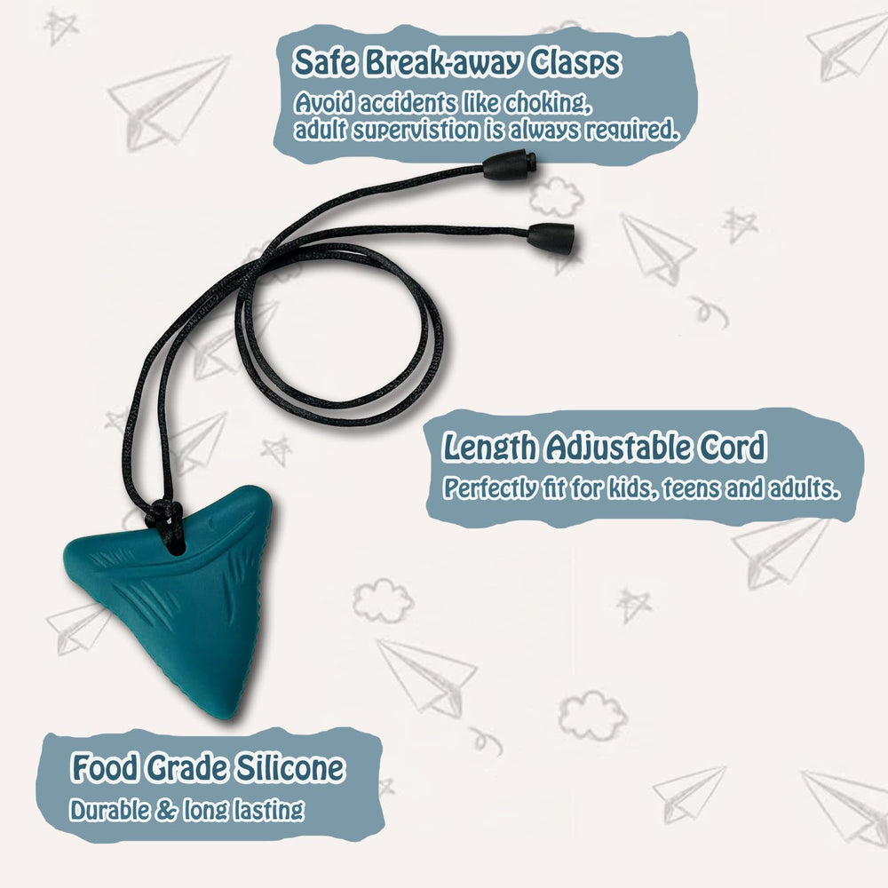 MaberryTech Direct building-block pendant supports calming fidgeting at school or home.