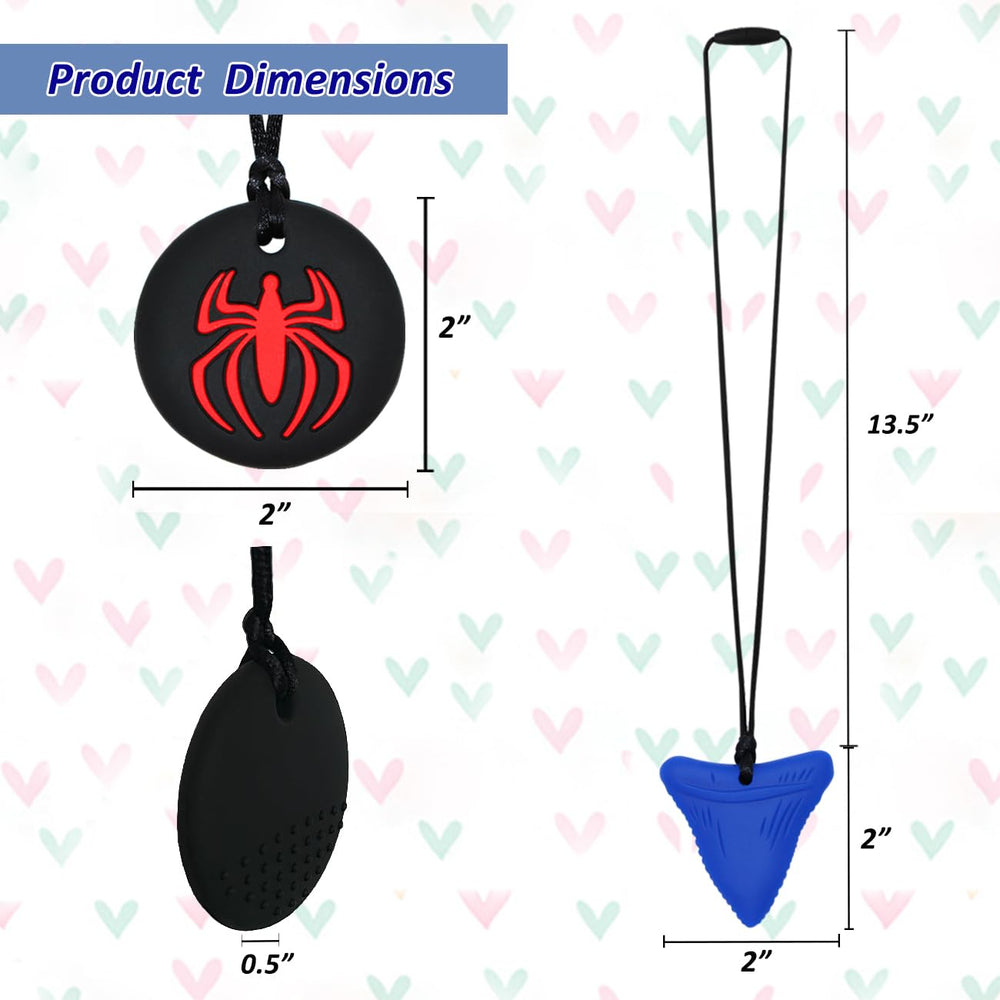 MaberryTech Direct chew necklace easy-cleaning design for quick sanitation after use.