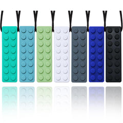MaberryTech Direct chew necklaces in various colors offer safe sensory fidgeting for kids