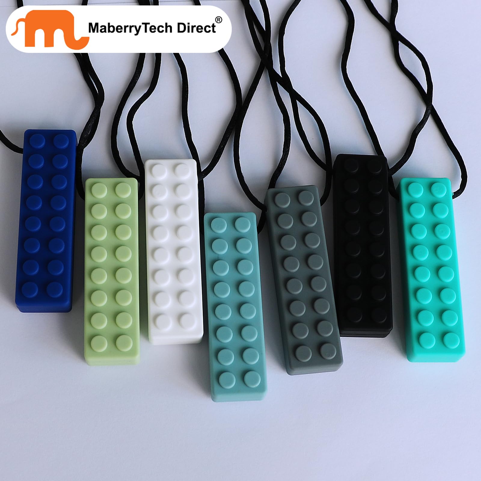MaberryTech Direct chew necklaces are easy to clean via hand wash or sterilization