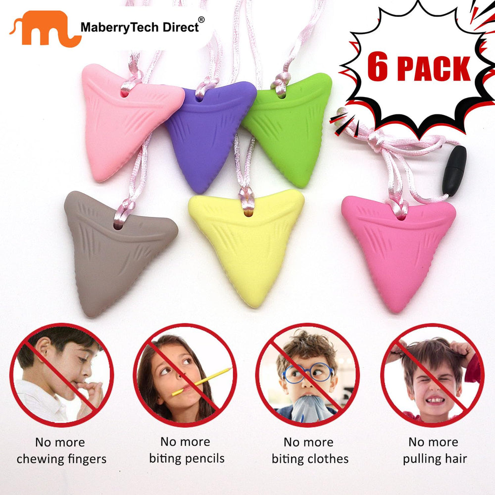 MaberryTech Direct sensory chew necklace adjustable clasp for safe wear.
