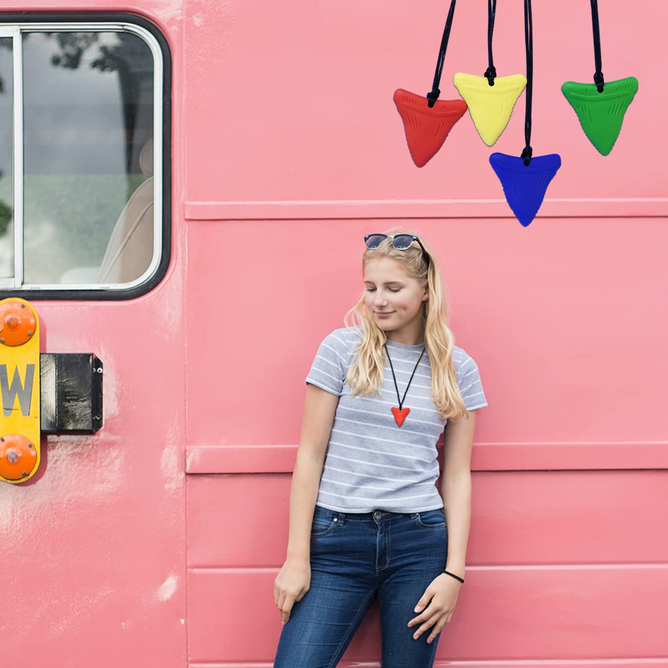 MaberryTech Direct sensory chew necklace discreet design stays stylish and accessible