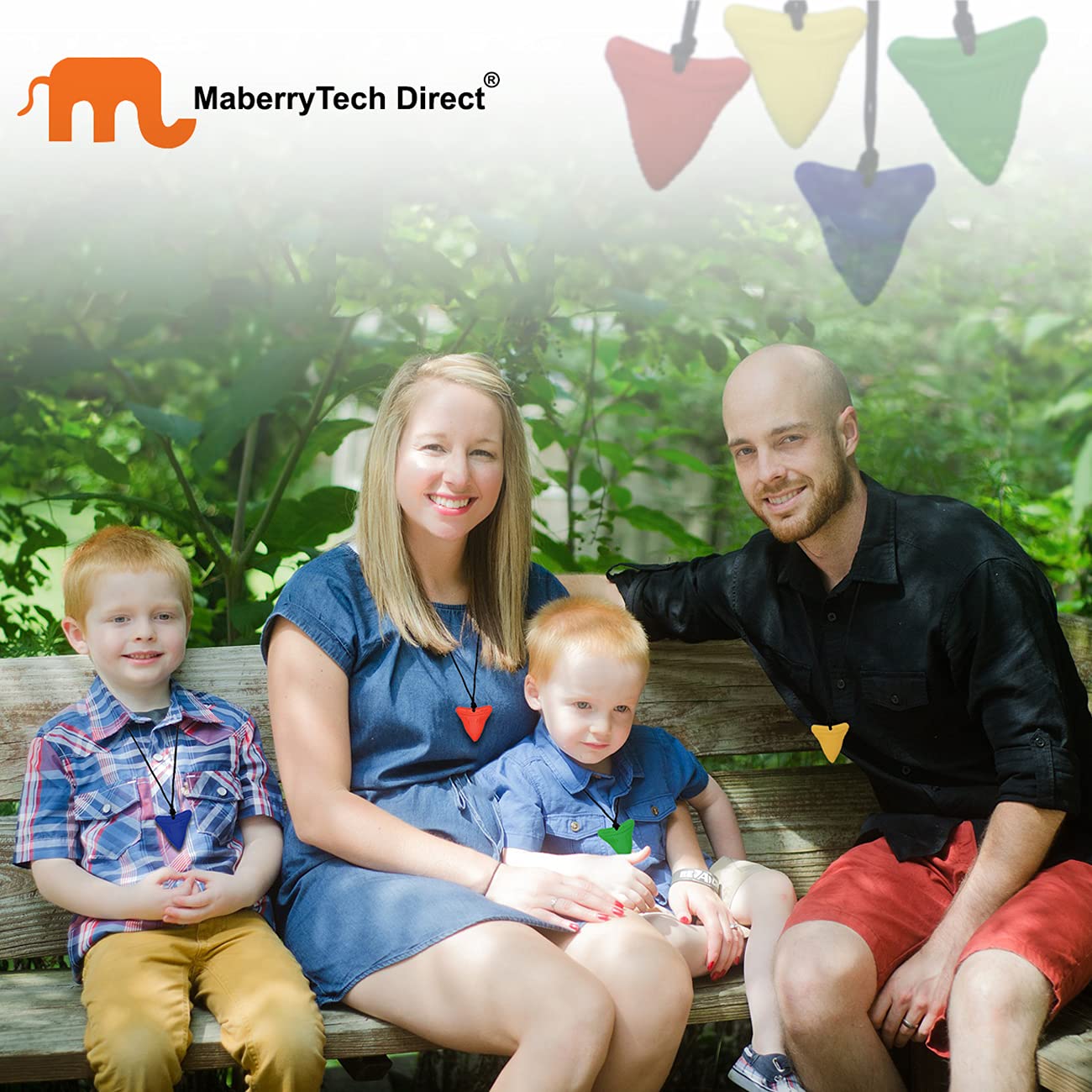 MaberryTech Direct sensory chew necklace dishwasher and freezer safe for busy homes