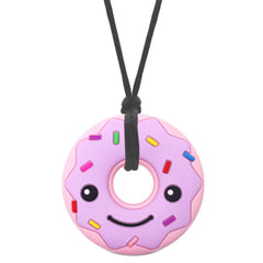 Maberry Sensory Chew Necklace donut design for calm focus during daily tasks
