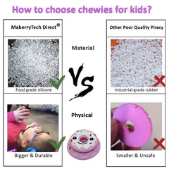 Maberry Sensory Chew Necklace puzzle style aids focus and soothing tactile engagement