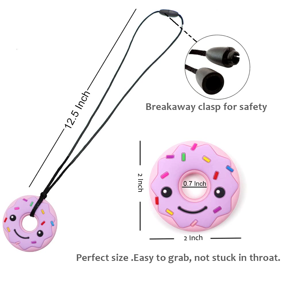 Maberry Sensory Chew Necklace teardrop shape supports self-regulation during tasks