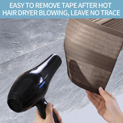 MABOZOO double-sided-tape-adhesion highlights secure mounting on smooth countertops.