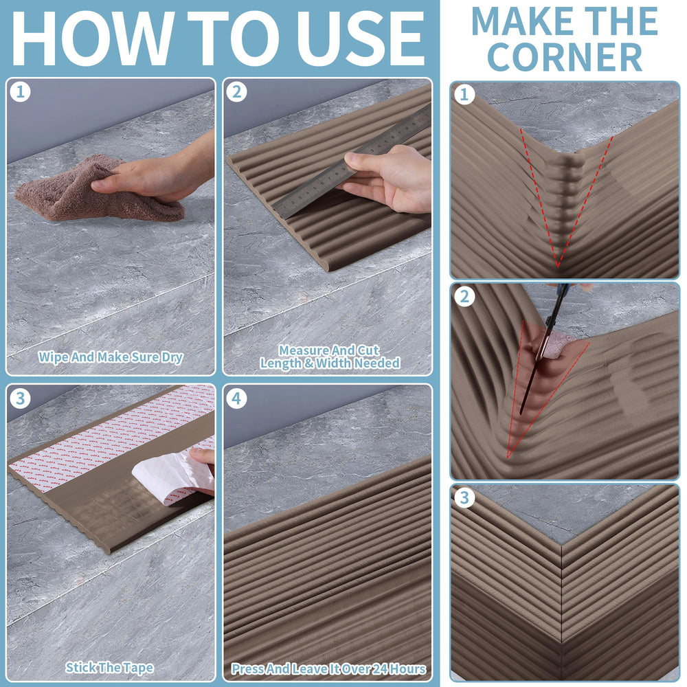 MABOZOO edge-pad-on-fireplace assembly illustrates custom fit and seamless look.
