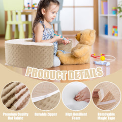 MABOZOO Sit Up Pillow removable cover makes cleaning quick and easy after spills.