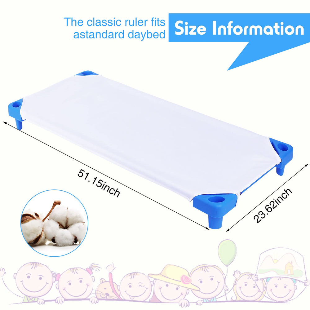 Macarrie polyester-cotton blend cot sheets for breathable comfort