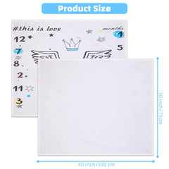 Macarrie diy-patterns baby swaddle blanket close-up shows soft flannel texture