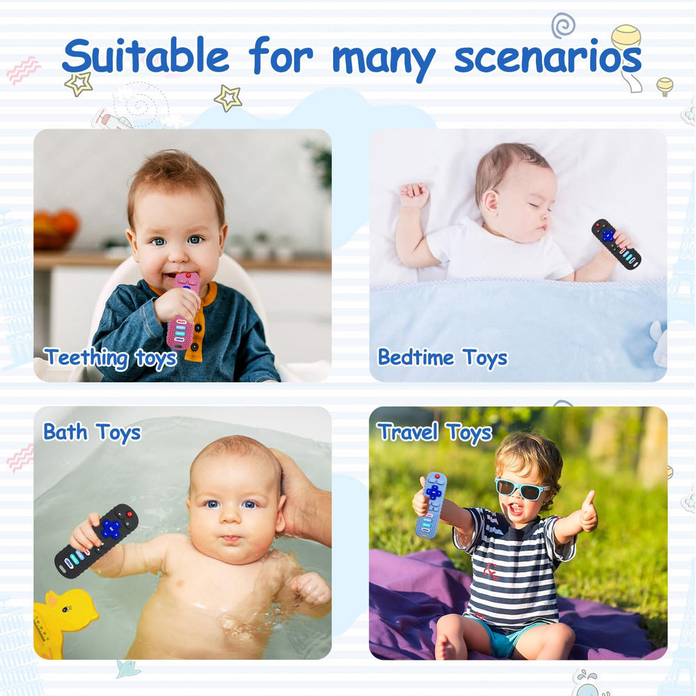 MACLUD remote teether is dishwasher-safe and easy to clean.
