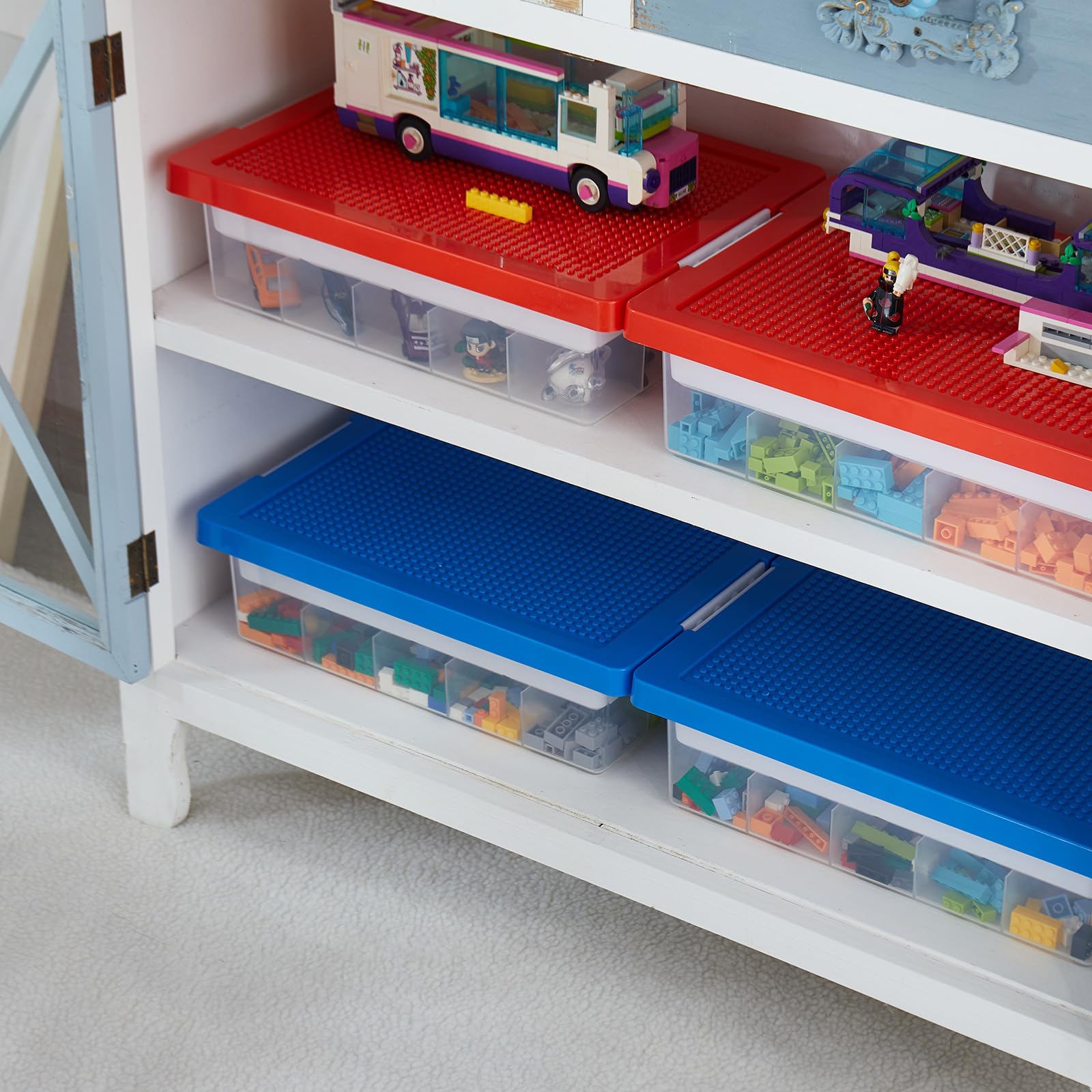 MACOPRO durable plastic resists scratches for long-lasting toy storage.