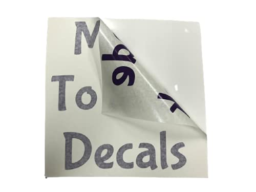 Made To Stick Decals Buzz vinyl texture macro reveals safe adhesives for painted and smooth surfaces.