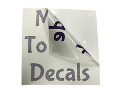 Made To Stick Decals Buzz vinyl texture macro reveals safe adhesives for painted and smooth surfaces.