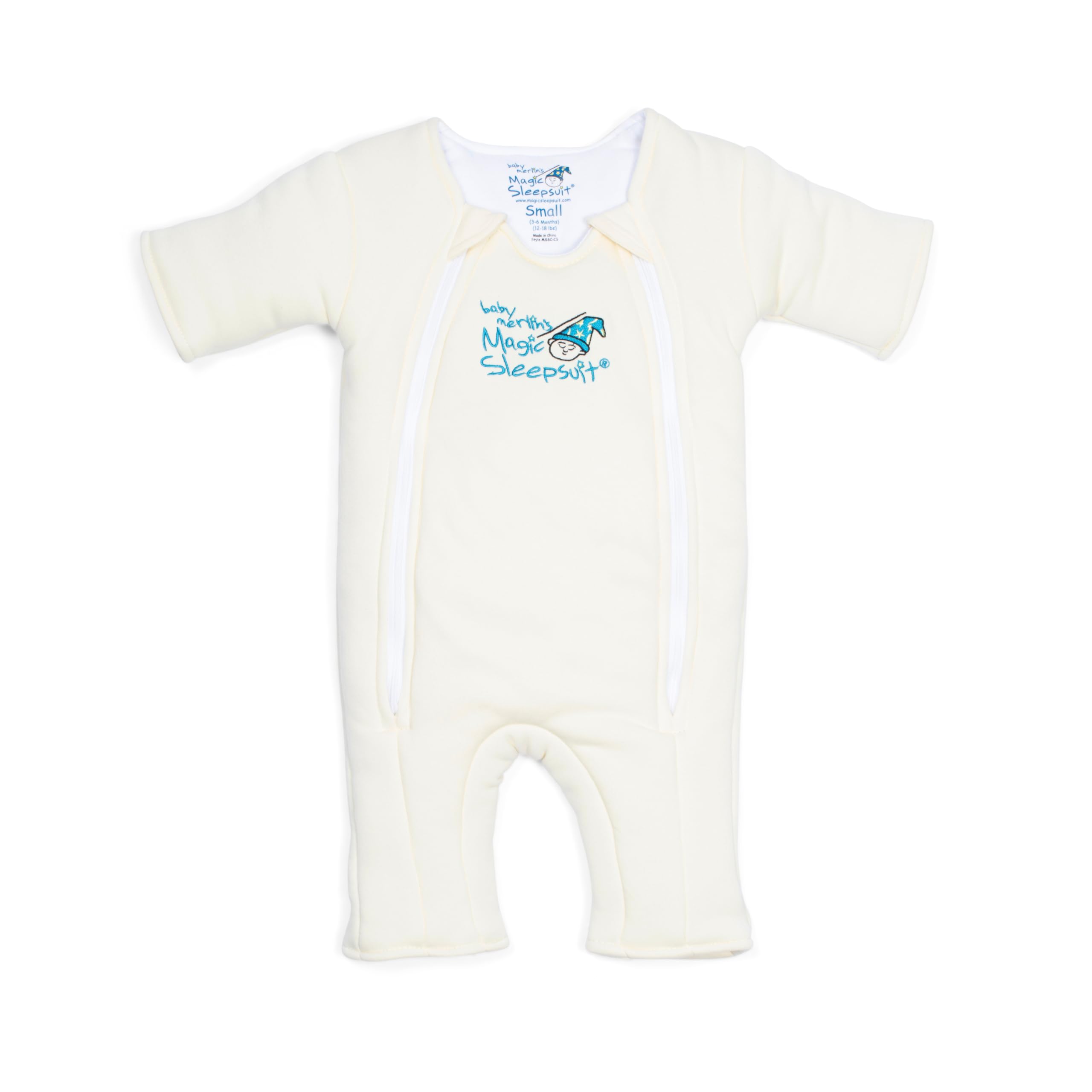 Magic Sleepsuit Merlin cream small model for cozy swaddle transition