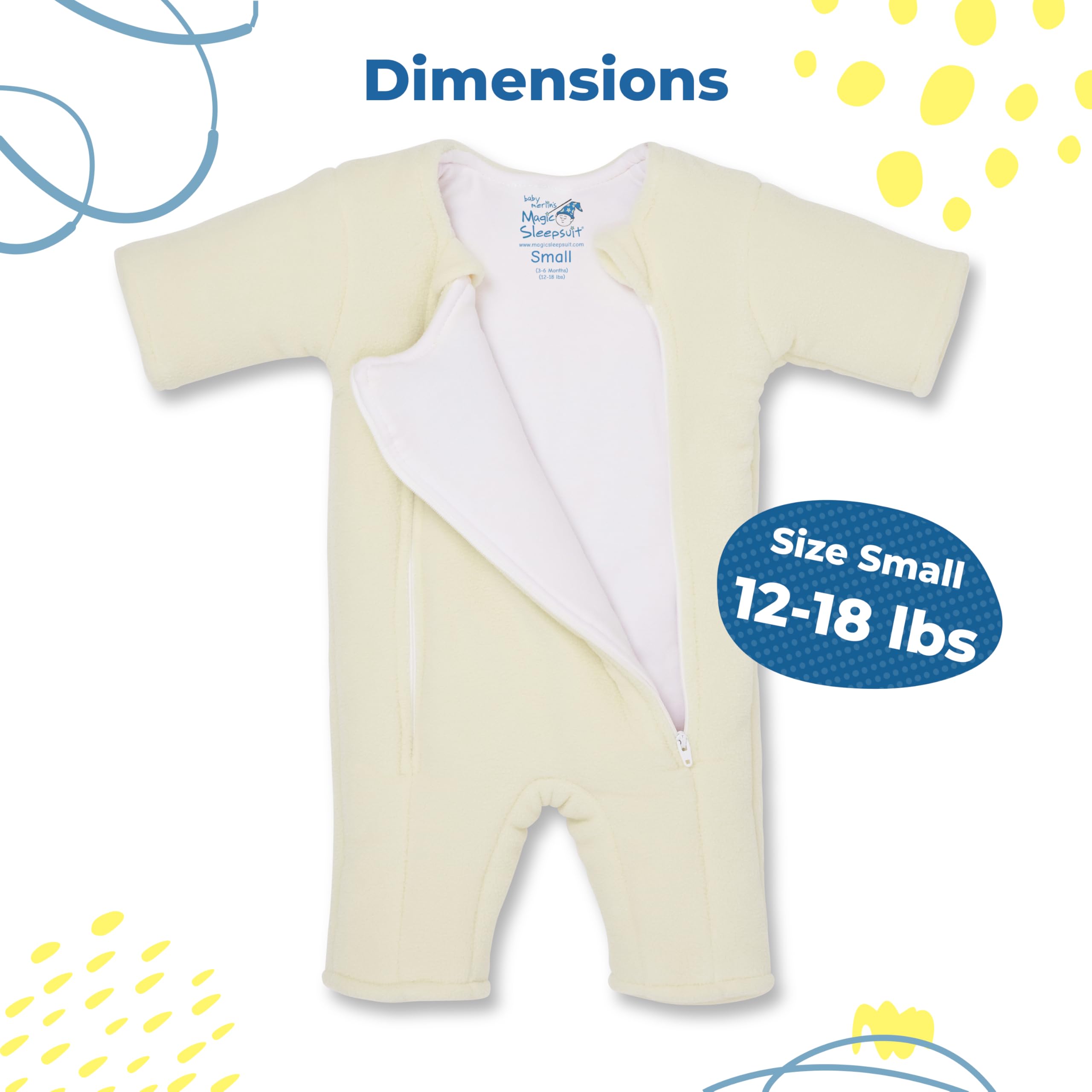 Magic Sleepsuit Merlin inner jersey cotton close-up for breathable comfort