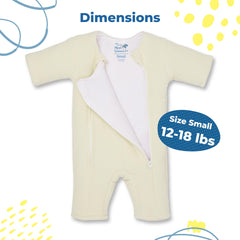 Magic Sleepsuit Merlin inner jersey cotton close-up for breathable comfort