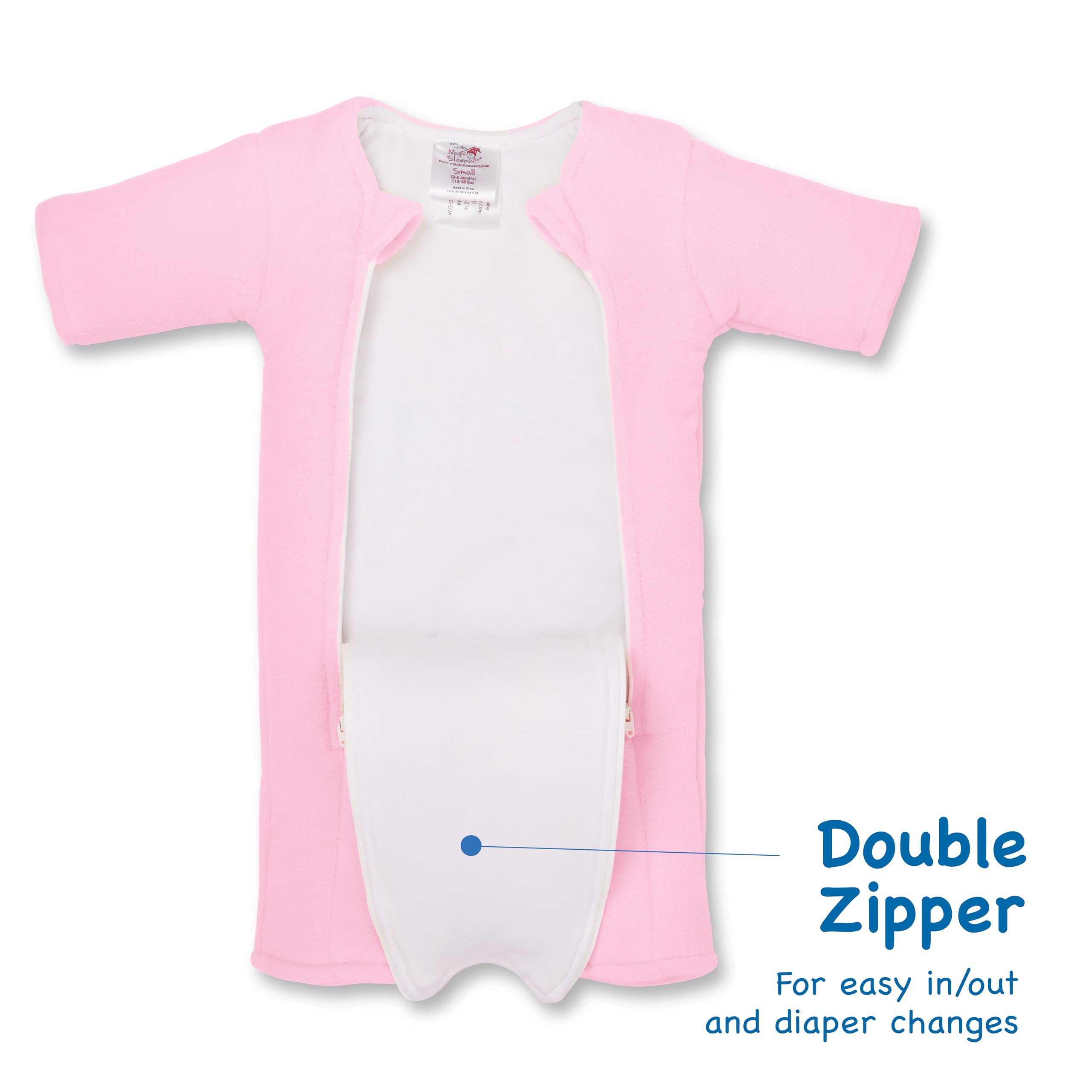 Magic Sleepsuit Merlin back-sleep safe-in-crib use for calm nights