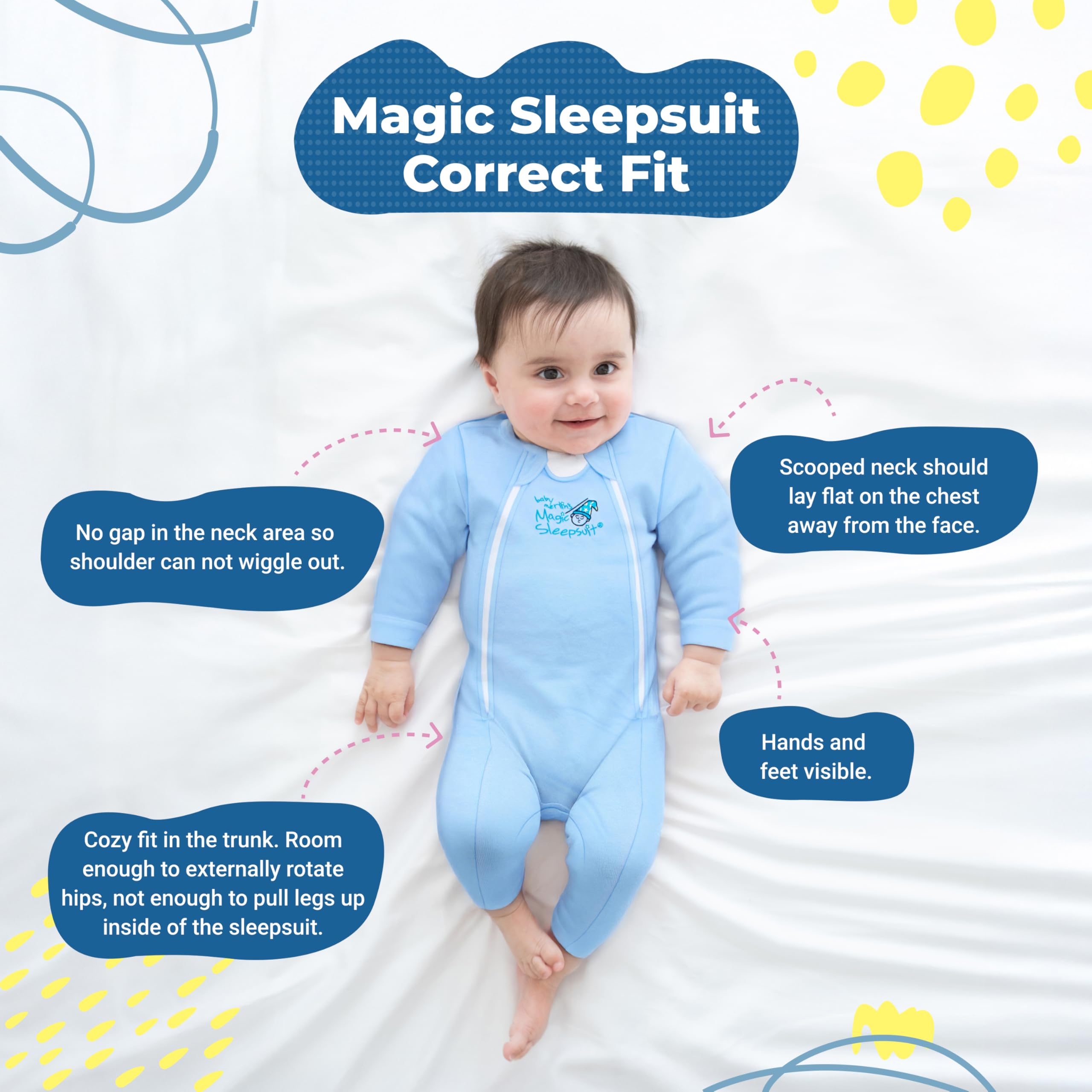 Magic Sleepsuit travel-friendly sleep sack shown packed in luggage