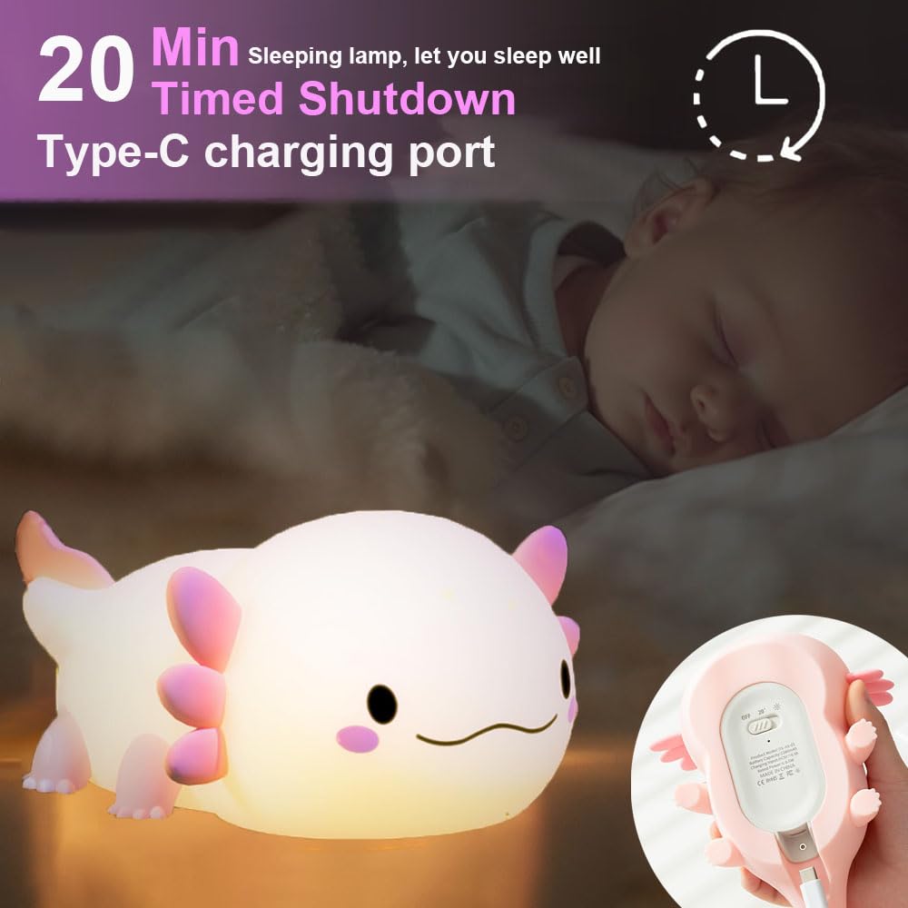 Magical JD children's bedside lamp activated by touch for easy use