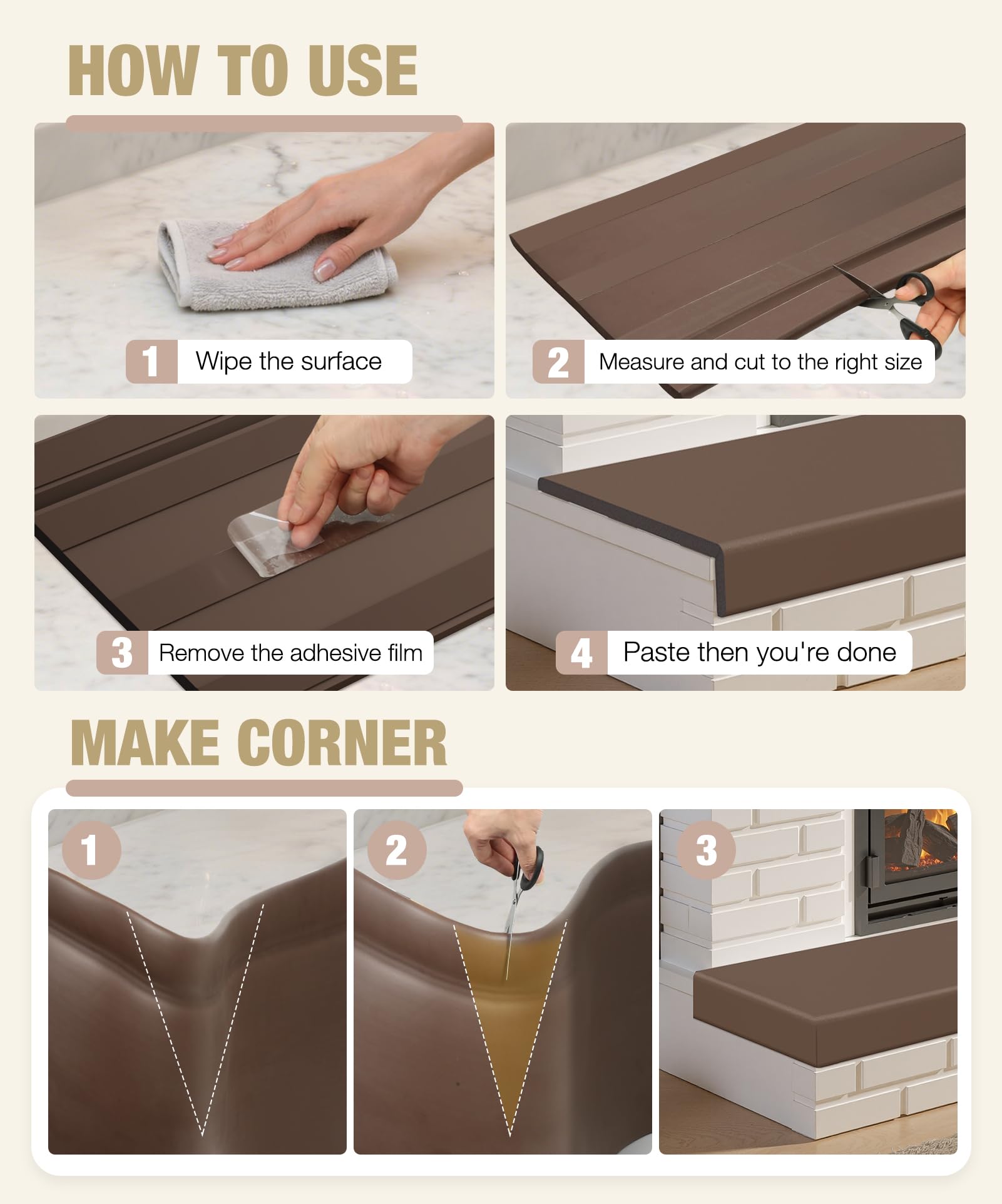 Magicheap bay window hearth padding supports safe exploration and lounging.