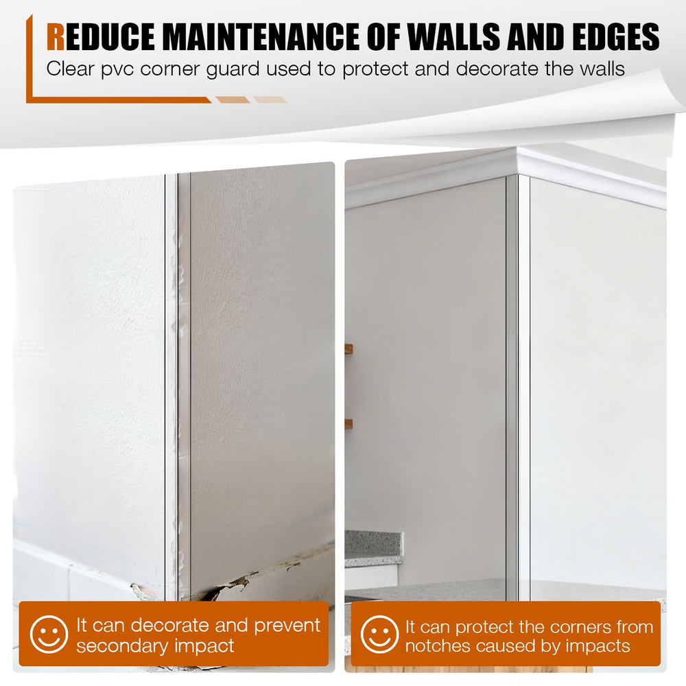 Transparent strip along cabinet edge maintains clean lines.