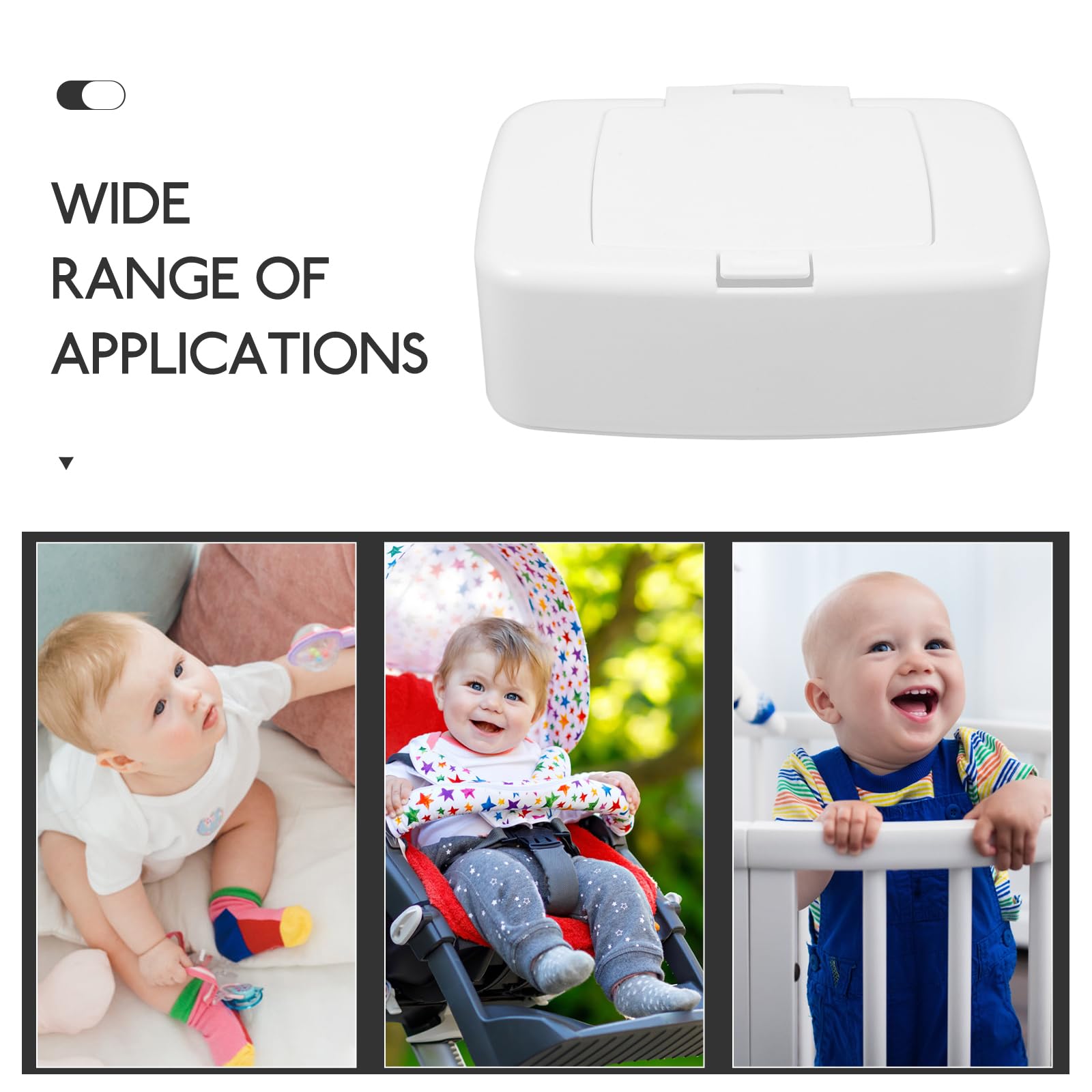 MAGICLULU white finish complements any decor and is easy to wipe.