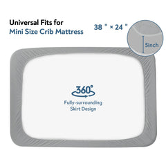Magik & Kover quilted design adds cushioned comfort and neat appearance