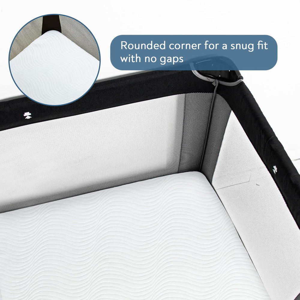 Magik & Kover Pack N Play Mattress removable cover allows easy machine washing