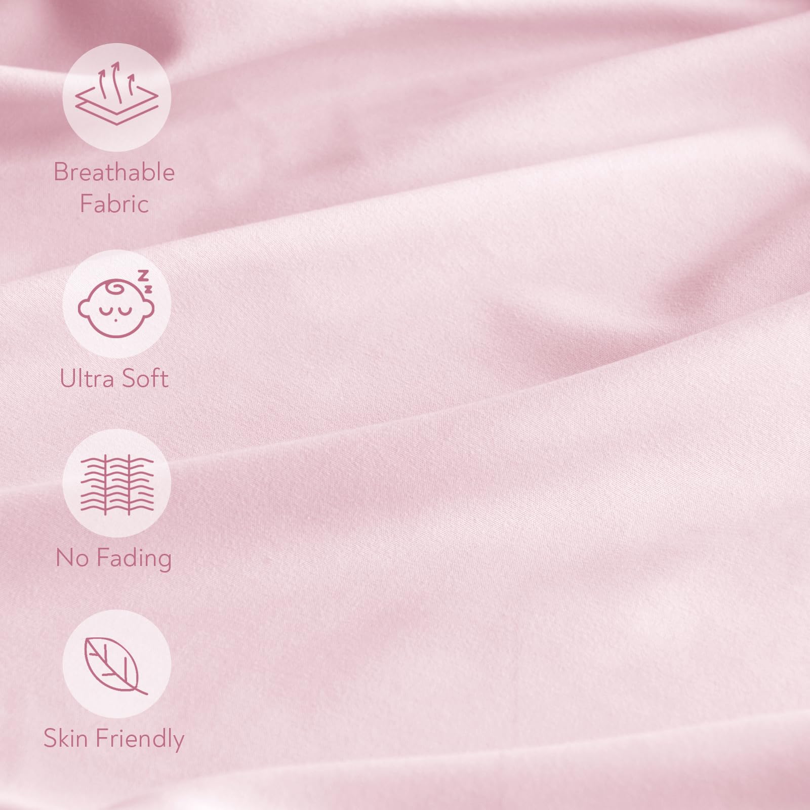 Magik & Kover pack n play sheets demonstrate elastic corner fit for secure placement