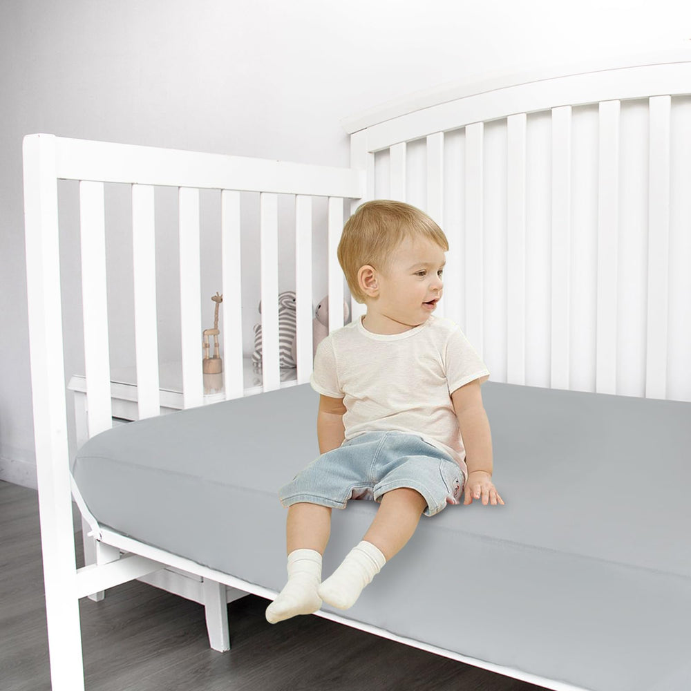 Magik & Kover four-pack crib sheets ready for busy families