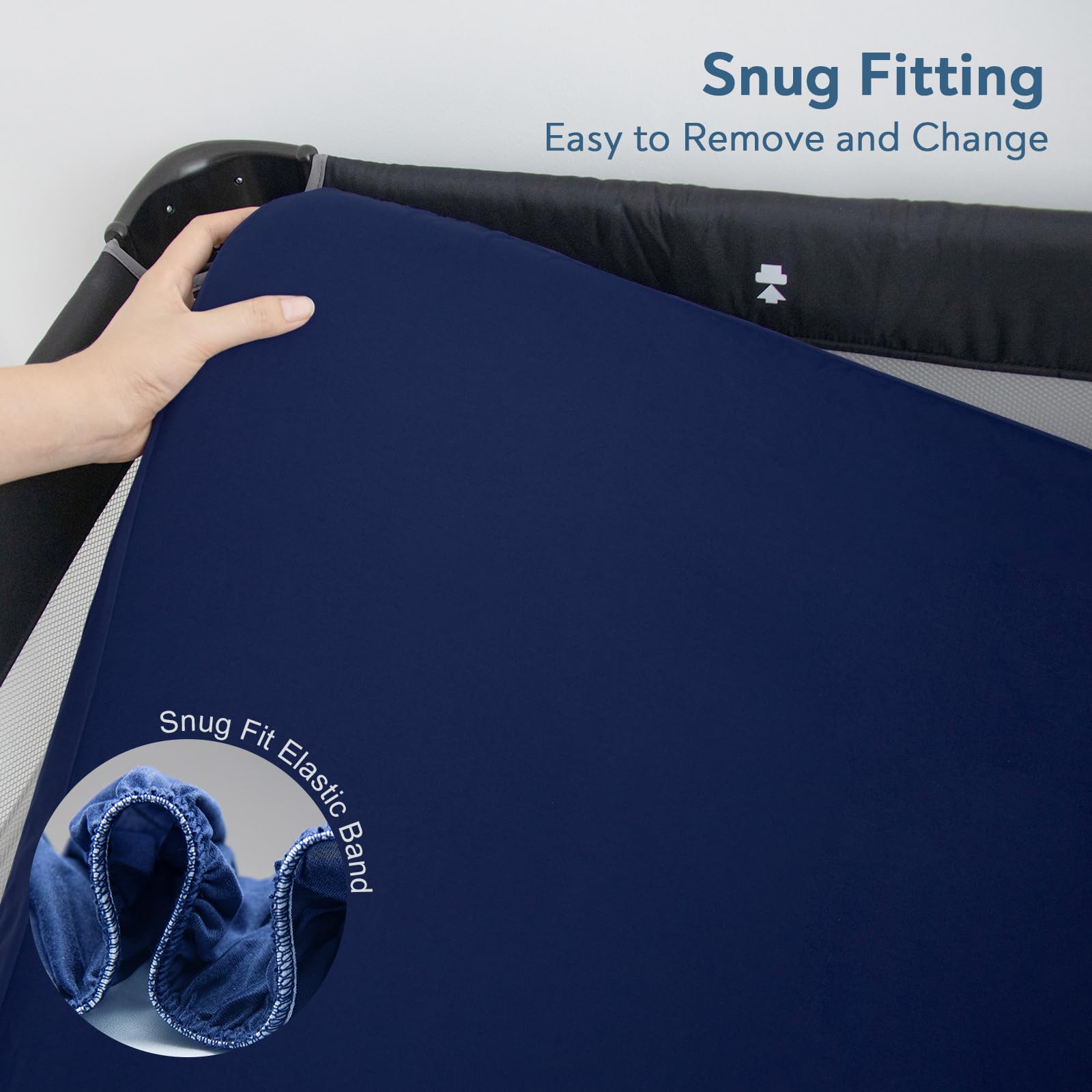 Magik & Kover travel-friendly sheets ready for on-the-go use during outings