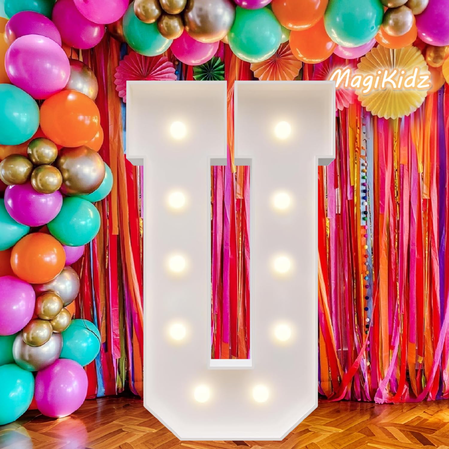 MagiKidz marquee letter 3ft standalone glowing for dreamy nightstand decor