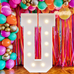 MagiKidz marquee letter 3ft standalone glowing for dreamy nightstand decor